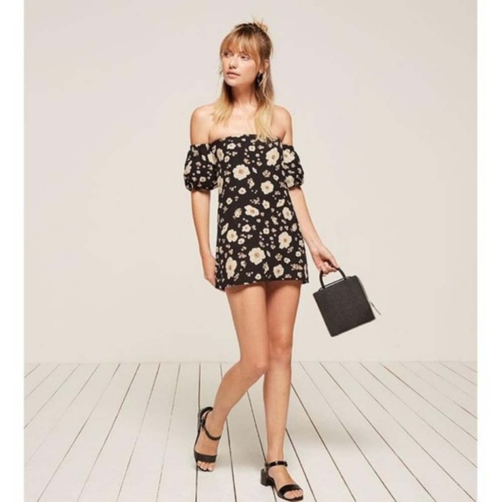 Reformation Framboise Dress in Apline